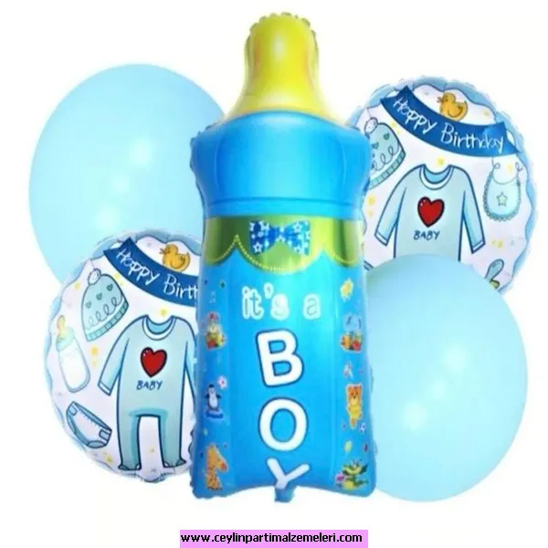 Bebek Temalı Folyo Set Balon